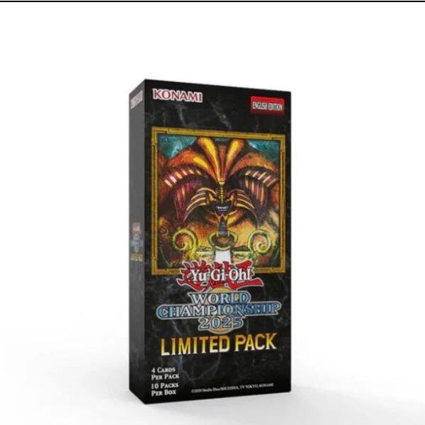 YU-GI-OH – LIMITED PACK WORLD CHAMPIONSHIP 2025 BOOSTER BOX – LIMITED EDITION 4 YU-GI-OH – LIMITED PACK WORLD CHAMPIONSHIP 2025 BOOSTER BOX – LIMITED EDITION