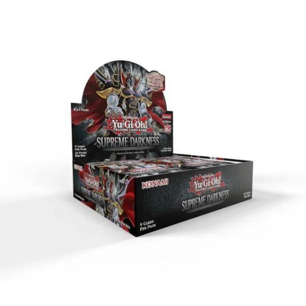 YU-GI-OH – SUPREME DARKNESS 1st EDITION BOOSTER BOX 4 YU-GI-OH – SUPREME DARKNESS 1st EDITION BOOSTER BOX