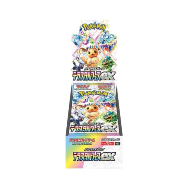TERASTAL FESTIVAL EX BOOSTER BOX 4 TERASTAL FESTIVAL EX BOOSTER BOX
