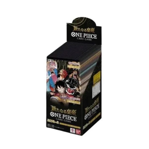 ONE PIECE OP-09 EMPERORS IN THE NEW WORLD JAPANESE BOOSTER BOX 4 ONE PIECE OP-09 EMPERORS IN THE NEW WORLD JAPANESE BOOSTER BOX