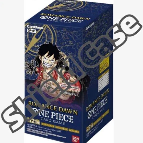 ONE PIECE TCG : ROMANCE DAWN OP-01 OFFICIAL SEALED CASE 4 ONE PIECE TCG : ROMANCE DAWN OP-01 OFFICIAL SEALED CASE