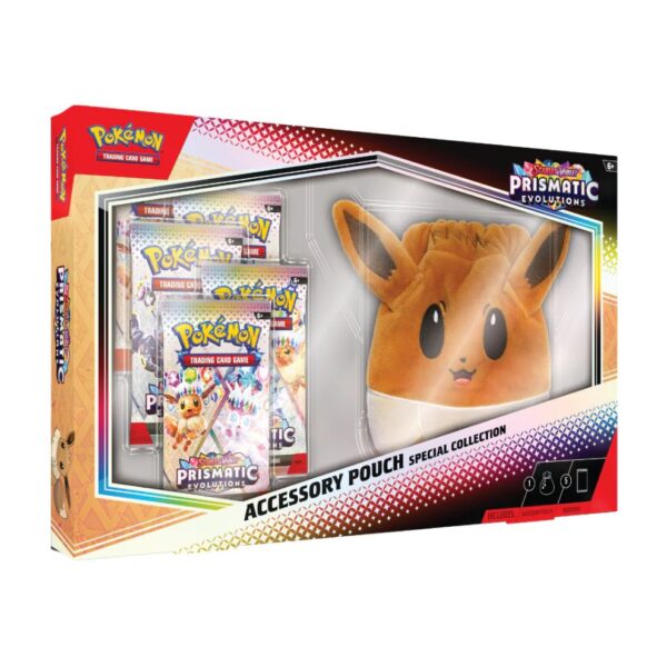 PRISMATIC EVOLUTION ACCESSORY POUCH SPECIAL COLLECTION 4 PRISMATIC EVOLUTION ACCESSORY POUCH SPECIAL COLLECTION