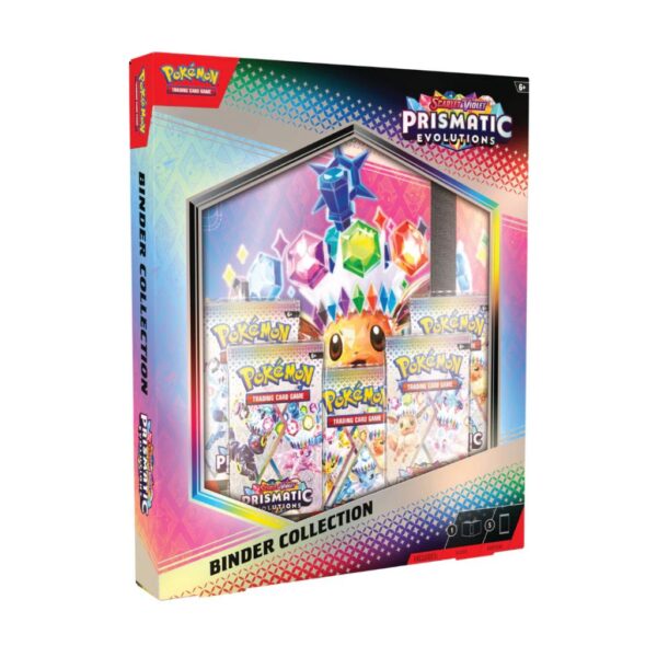 PRISMATIC EVOLUTION BINDER COLLECTION 4 PRISMATIC EVOLUTION BINDER COLLECTION