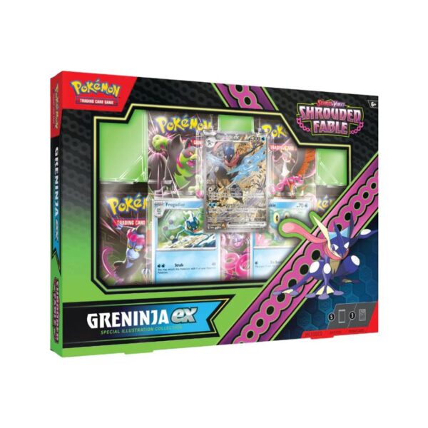 SHROUDED FABLE GRENINJA EX SPECIAL ILLUSTRATION COLLECTION 4 SHROUDED FABLE GRENINJA EX SPECIAL ILLUSTRATION COLLECTION