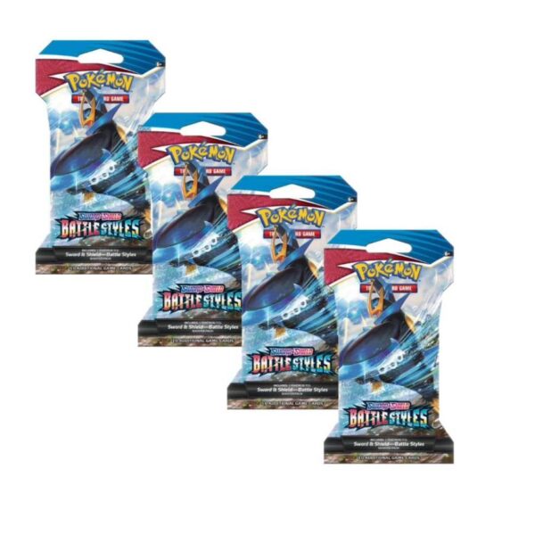 BATTLE STYLES 24 SLEEVED BOOSTER PACKS 4 BATTLE STYLES 24 SLEEVED BOOSTER PACKS