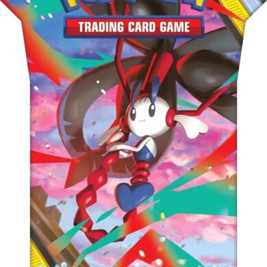 Chaos Rising Sleeved Booster Pack featuring official Pokémon TCG packaging and booster cards from the latest expansion.