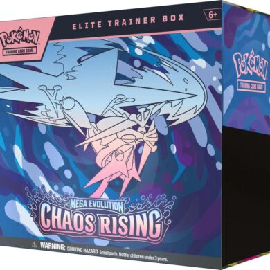 Chaos Rising Elite Trainer Box English Pokémon TCG sealed product