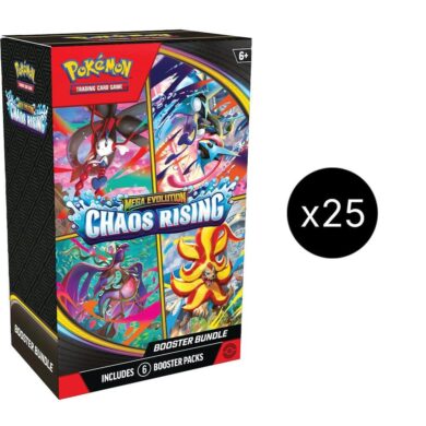 Chaos Rising Booster Bundle Case English Pokémon TCG sealed product